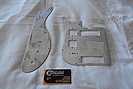 Aluminum Guitar / Instrument Pieces BEFORE Chrome-Like Metal Polishing and Buffing Services / Restoration Service
