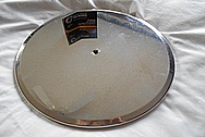 Aluminum Air Cleaner Lid BEFORE Chrome-Like Metal Polishing and Buffing Services / Restoration Service