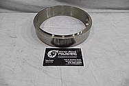 Stainless Steel Ring / Cover BEFORE Chrome-Like Metal Polishing and Buffing Services / Restoration Service