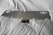 Toyota Supra 2JZ-GTE Aluminum FMIC Plate BEFORE Chrome-Like Metal Polishing and Buffing Services / Restoration Services