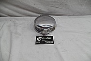 1999 Dodge Viper GTS ACR Aluminum Gas Cap Assembly BEFORE Chrome-Like Metal Polishing and Buffing Services - Aluminum Polishing