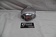 1999 Dodge Viper GTS ACR Aluminum Gas Cap Assembly BEFORE Chrome-Like Metal Polishing and Buffing Services - Aluminum Polishing