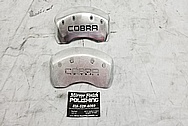 Ford Mustang Cobra Aluminum Brake Caliper Covers BEFORE Chrome-Like Metal Polishing and Buffing Services / Restoration Services - Aluminum Polishing