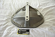 Aluminum Rear End Differential Cover Piece BEFORE Chrome-Like Metal Polishing and Buffing Services