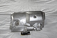 1993 - 1998 Toyota Supra Turbo Heat Shield Cover BEFORE Chrome-Like Metal Polishing and Buffing Services / Restoration Services