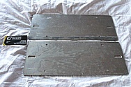 Aluminum License Plate Holder BEFORE Chrome-Like Metal Polishing and Buffing Services / Restoration Services 