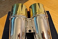 1945 Aluminum Vintage Japanese Binoculars AFTER Chrome-Like Metal Polishing and Buffing Services