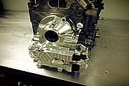 Aluminum Engine Cover Piece AFTER Chrome-Like Metal Polishing and Buffing Services / Restoration Services