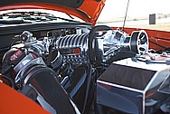 Ford Mustang Cobra Engine Compartment AFTER Chrome-Like Metal Polishing and Buffing Services