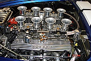 Gordon's 630HP Big Block Engine With Ford Cobra Aluminum Valve Covers AFTER Chrome-Like Metal Polishing and Buffing Services
