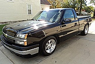 Chevy Truck Aluminum Wheels AFTER Chrome-Like Metal Polishing and Buffing Services / Restoration Services 