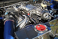 John's Ford Mustang Engine Compartment AFTER Chrome-Like Metal Polishing and Buffing Services