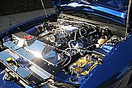 John's Ford Mustang Engine Compartment AFTER Chrome-Like Metal Polishing and Buffing Services