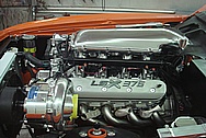 SEMA Car: Chevy Camaro V8 LSX 376 Engine Compartment AFTER Chrome - Like Metal Polishing and Buffing Services 