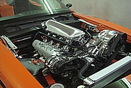 SEMA Car: Chevy Camaro V8 LSX 376 Engine Compartment AFTER Chrome - Like Metal Polishing and Buffing Services 