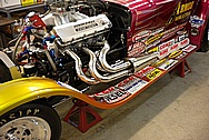 Martin Motorsports Custom Steel Headers AFTER Chrome-Like Metal Polishing and Buffing Services