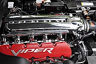 Naders Dodge Viper 8.3L Aluminum V10 Intake Manifold AFTER Chrome-Like Metal Polishing and Buffing Services