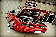 1994 Oldsmobile Cutlass Engine Compartment AFTER Chrome-Like Metal Polishing and Buffing Services / Restoration Services - Aluminum and Steel Polishing Services