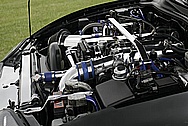 Toyota Supra 2JZ-GTE Engine Bay AFTER Chrome-Like Metal Polishing and Buffing Services