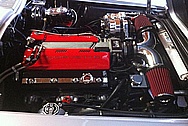 Teds 1965 Chevy Corvette Restoration Mod Engine Aluminum AC Compressor, Alternator and Steel Bracket AFTER Chrome-Like Metal Polishing and Buffing Services