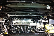 Jacob's Scion TC TRD Engine Compartment AFTER Chrome-Like Metal Polishing and Buffing Services
