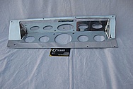 Aluminum Automotive Dash Panel AFTER Chrome-Like Metal Polishing and Buffing Services