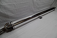 2015 Chevy 2500 Series Aluminum Driveshaft AFTER Chrome-Like Metal Polishing and Buffing Services / Restoration Services 