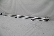 Chevy Aluminum Driveshaft AFTER Chrome-Like Metal Polishing - Aluminum Polishing