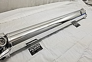 Aluminum Driveshaft and Yoke AFTER Chrome-Like Metal Polishing - Aluminum Polishing