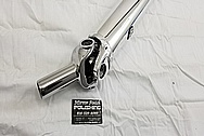 Aluminum Driveshaft and Yoke AFTER Chrome-Like Metal Polishing - Aluminum Polishing