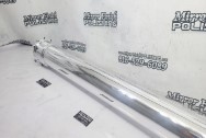 Chevy 2500 HD Quad Cab Truck Aluminum Driveshaft AFTER Chrome-Like Metal Polishing - Aluminum Polishing