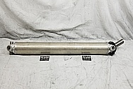 Aluminum Driveshaft and Yoke BEFORE Chrome-Like Metal Polishing - Aluminum Polishing