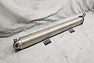 Aluminum Driveshaft and Yoke BEFORE Chrome-Like Metal Polishing - Aluminum Polishing