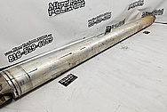 Chevy 2500 HD Quad Cab Truck Aluminum Driveshaft BEFORE Chrome-Like Metal Polishing - Aluminum Polishing