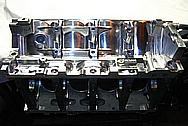 Aluminum V8 Engine Block AFTER Chrome-Like Metal Polishing and Buffing Services / Restoration Services