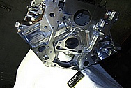 Aluminum V8 Engine Block AFTER Chrome-Like Metal Polishing and Buffing Services / Restoration Services