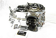 Yamaha Motorcycle Aluminum Engine Block AFTER Chrome-Like Metal Polishing and Buffing Services / Restoration Services