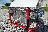 Aluminum Motorcycle Engine Block AFTER Chrome-Like Metal Polishing and Buffing Services / Restoration Services