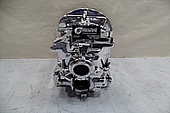 Volkswagen Aluminum Engine Block AFTER Chrome-Like Metal Polishing - Aluminum Polishing Services