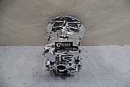 Volkswagen Aluminum Engine Block AFTER Chrome-Like Metal Polishing - Aluminum Polishing Services