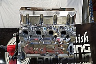 Aluminum V8 Engine Block AFTER Chrome-Like Metal Polishing - Aluminum Polishing Services