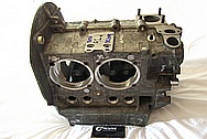 1967 VW Volkswagen Aluminum Engine Block BEFORE Chrome-Like Metal Polishing and Buffing Services