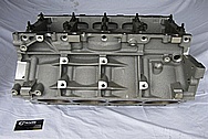 Aluminum V8 Engine Block BEFORE Chrome-Like Metal Polishing and Buffing Services / Restoration Services