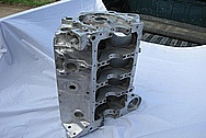 Aluminum V8 Engine Block BEFORE Chrome-Like Metal Polishing and Buffing Services / Restoration Services