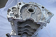 Aluminum V8 Engine Block BEFORE Chrome-Like Metal Polishing and Buffing Services / Restoration Services