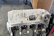 Aluminum V8 Engine Block BEFORE Chrome-Like Metal Polishing - Aluminum Polishing Services