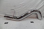 5" Stainless Steel Exhaust for Truck AFTER Chrome-Like Metal Polishing and Buffing Services / Restoration Services