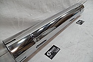 Steel FMF Exhaust for Motorcycle AFTER Chrome-Like Metal Polishing and Buffing Services / Restoration Services