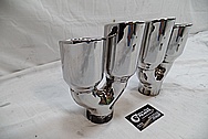 Aluminum Exhaust AFTER Chrome-Like Metal Polishing and Buffing Services / Restoration Services