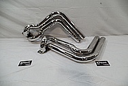 Stainless Steel Exhaust Pipes AFTER Chrome-Like Metal Polishing and Buffing Services / Restoration Services